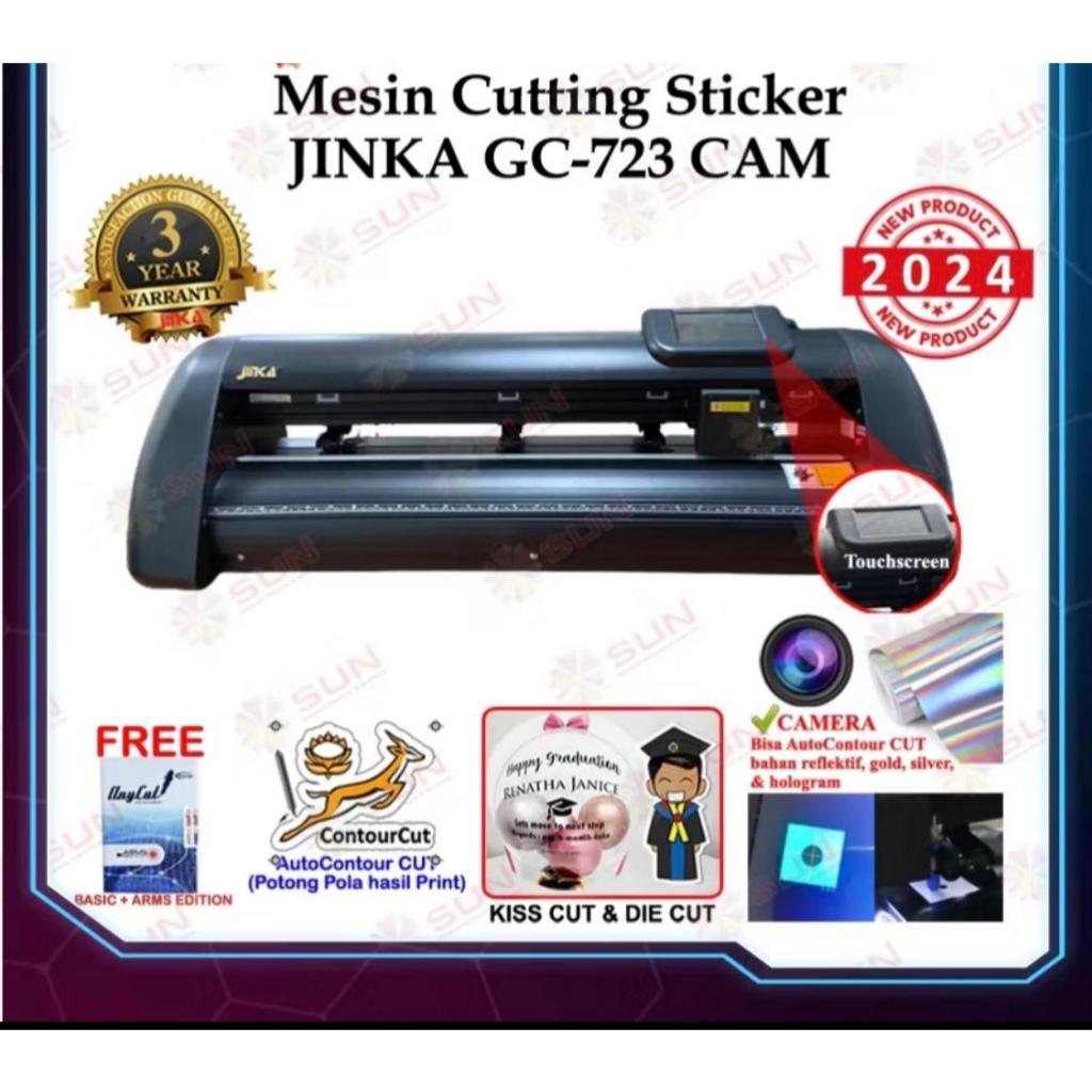 Mesin Cutting Stiker JINKA GC PRO 723 CAM TOUCHSCREEN