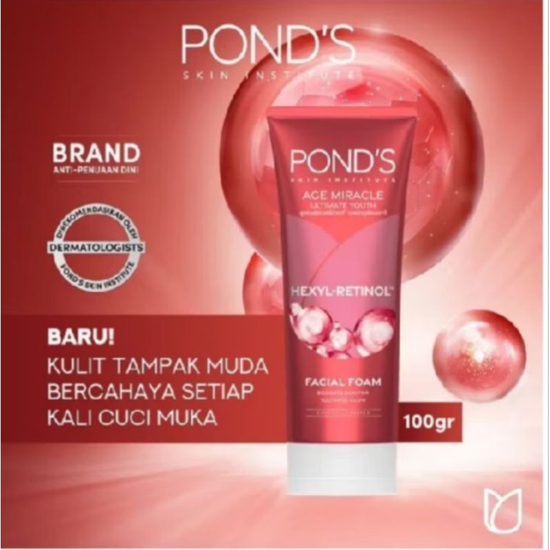 Pond's Age Miracle Hexy Retinol facial foam 100 gr