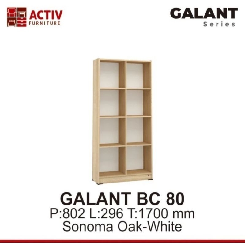 Rak buku / rak laundry / rak serbaguna GALANT BC 80