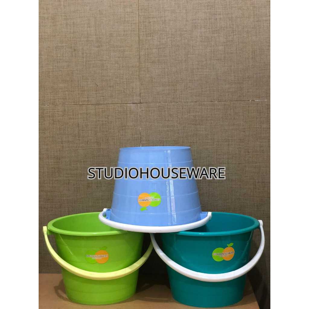 EMBER PLASTIK KECIL WARNA GOLDEN SUNKIST EK 4002