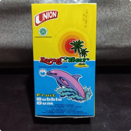 

Long Bar Kembang Gula Karet Rasa Stroberi Fruit Bubble Gum
