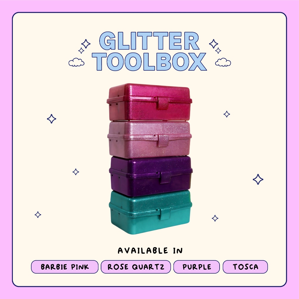 PEANUT ROOM | Glittery Tool Box