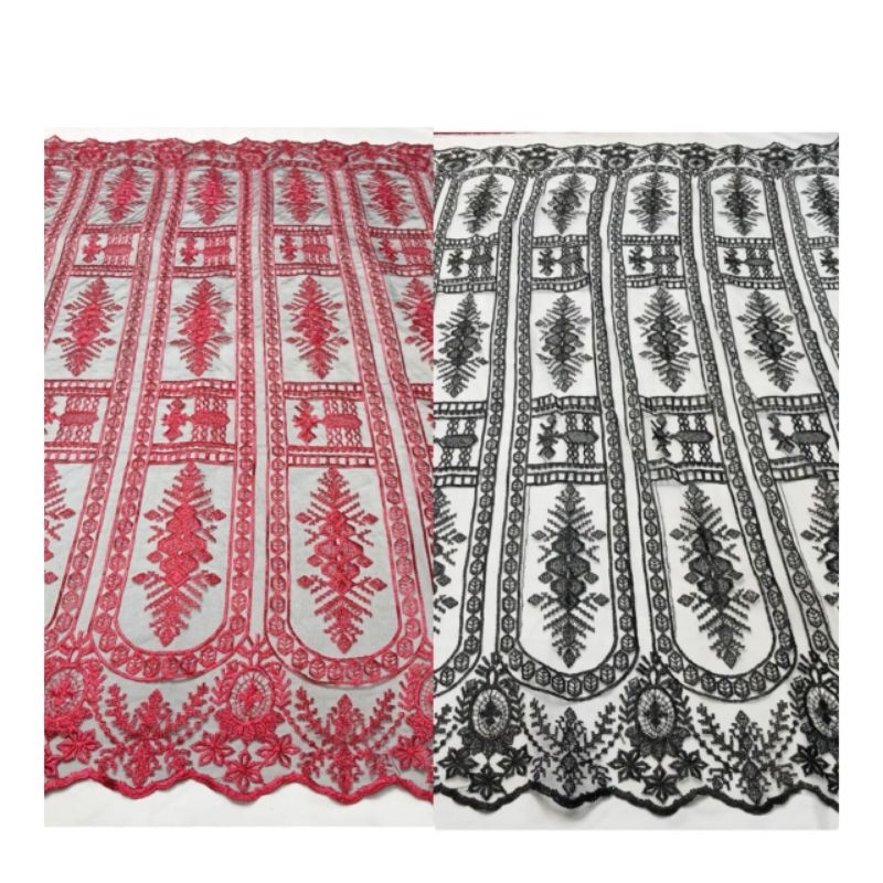 Kain tile brukat sapto.bahan tile sapto.brokat tile sapto.harga per setengah meter