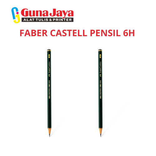 

FABER CASTELL PENSIL 6H - PENSIL 6H MENGGAMBAR