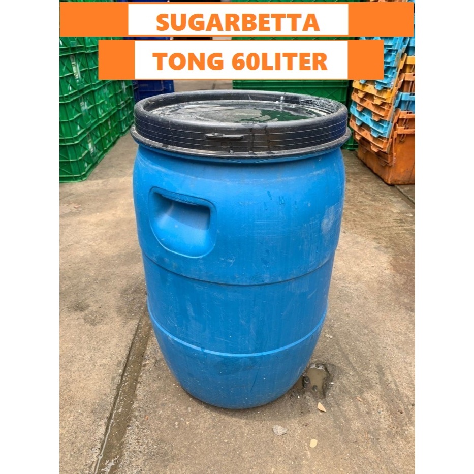 Tong sampah 60liter Tong drum Sampah Tong serbaguna