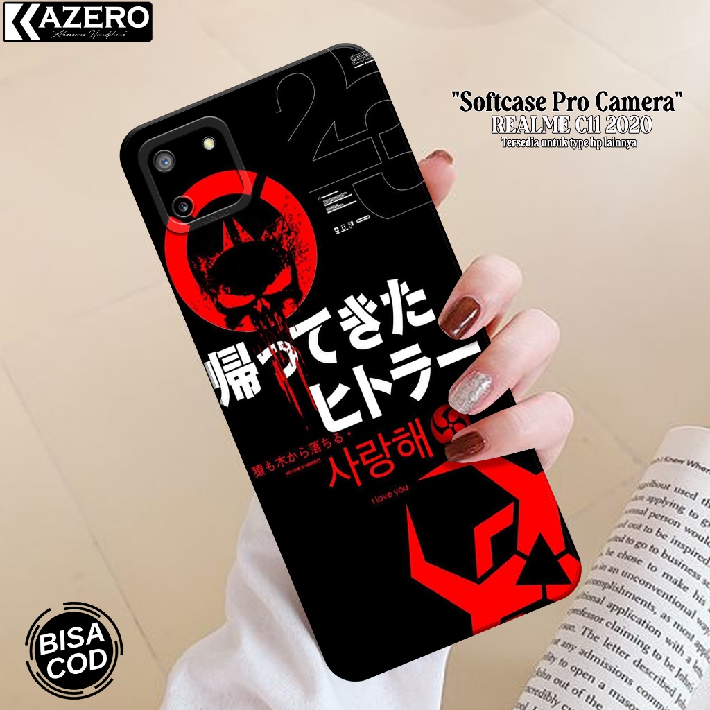 Case REALME C11 2020 - Fashion Case Kartun - Softcase REALME C11 2020 - Silikon Pro Camera - Kesing 