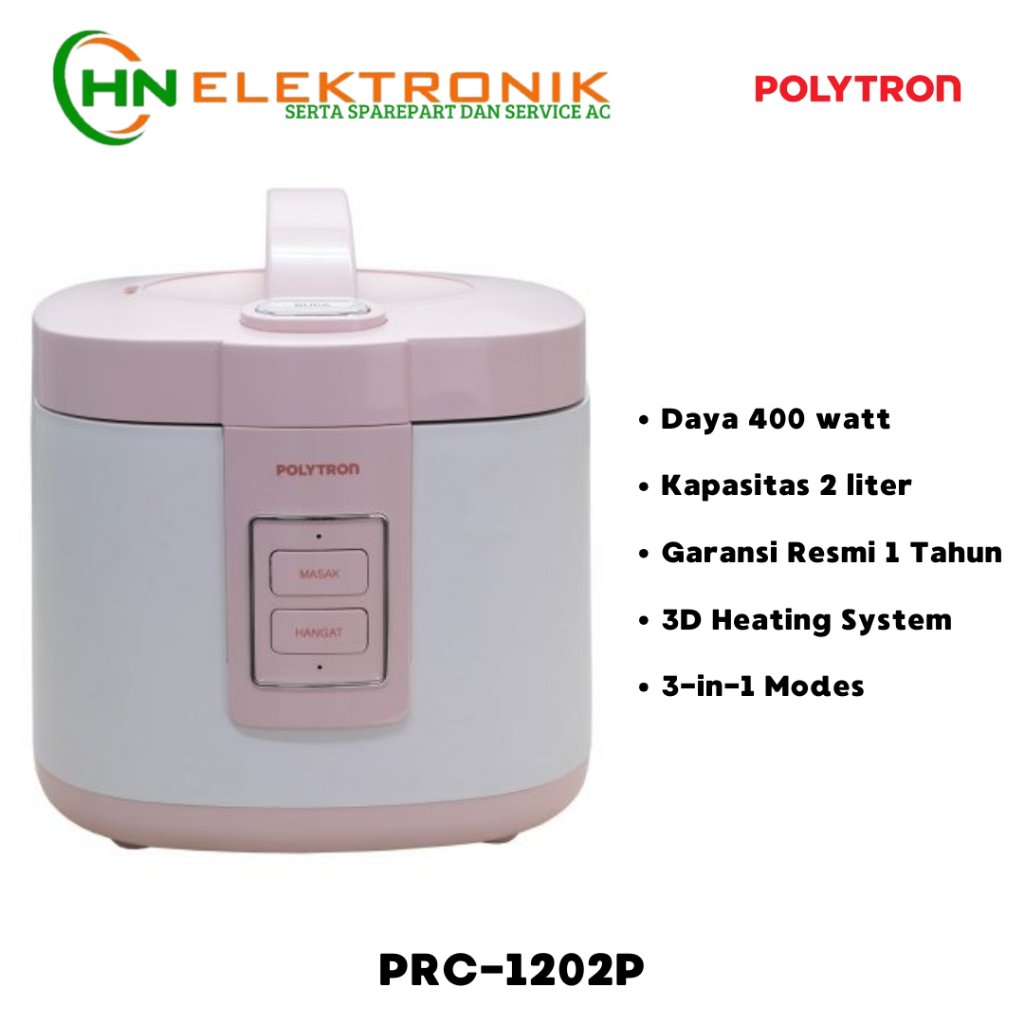 MAGIC COM POLYTRON 2 L PINK PRC-1202P