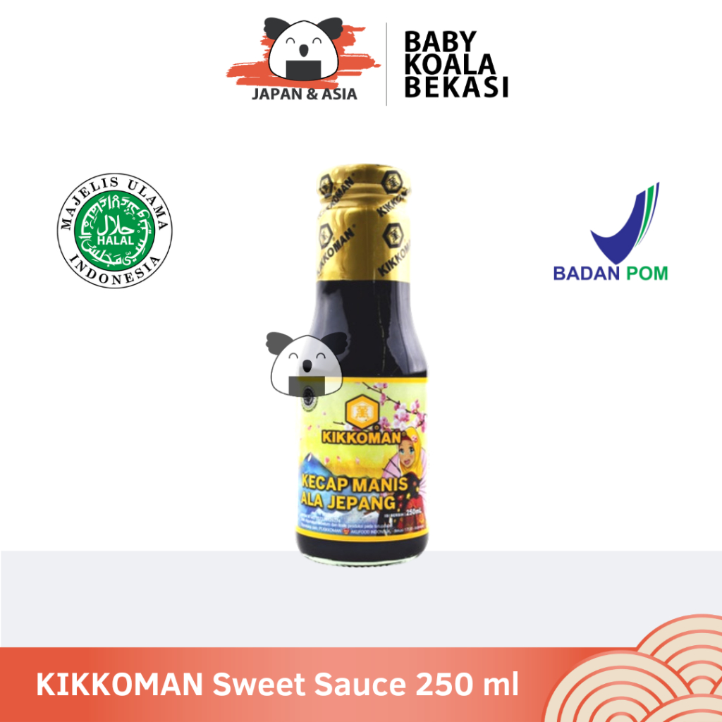 

KIKKOMAN KECAP MANIS Ala Jepang 250 ml Halal | Sweet Sauce - Bekasi