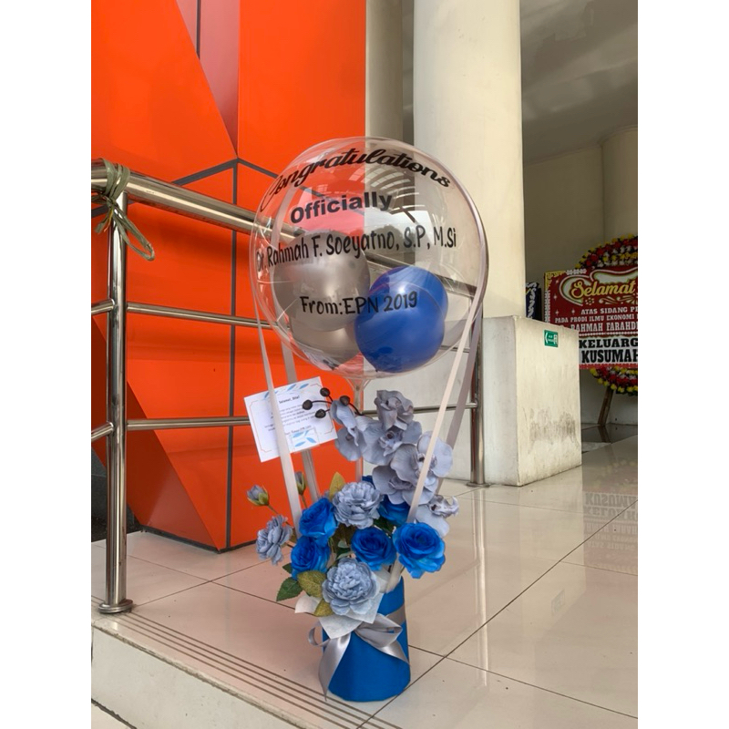 buket balon/hampers balon/untuk opening/hadiah wisuda
