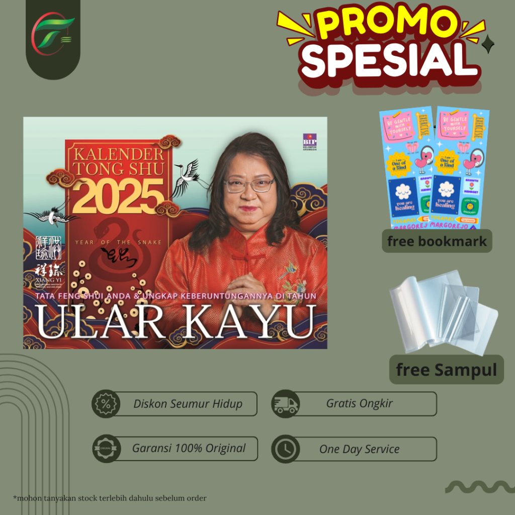 

Pre Order!!KALENDER TONG SHU 2025 (ULAR KAYU) - Adhi Pannacatta (Xiang Yi)