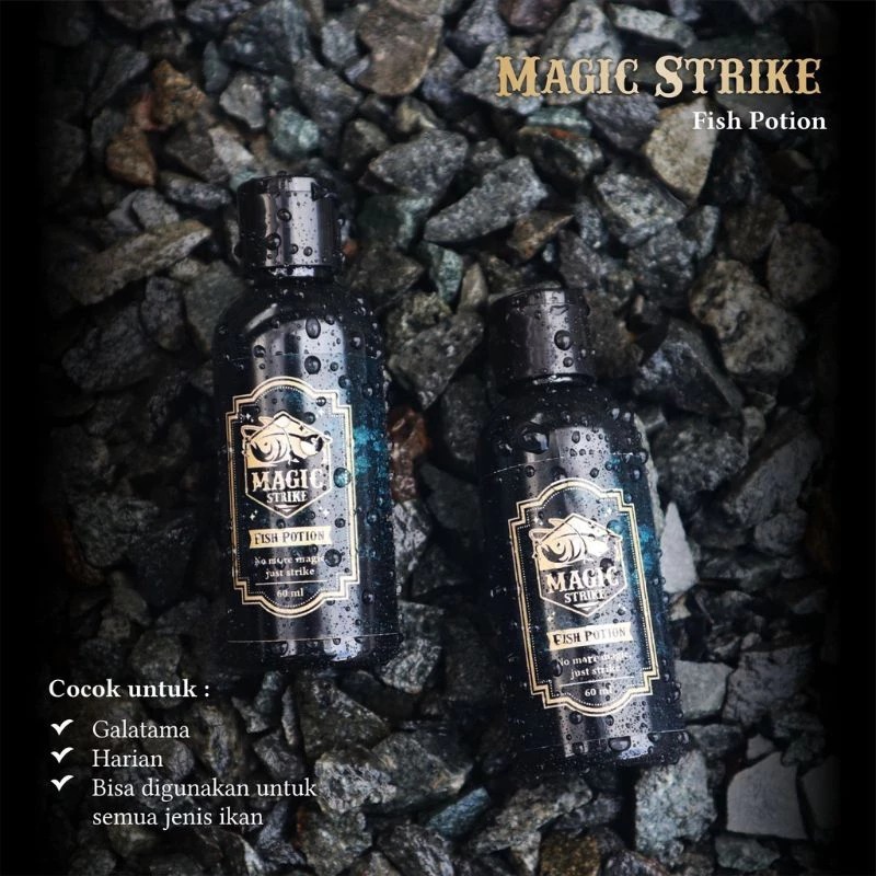 Essen Hitam Magic Strike 50 ml - Umpan Pancing