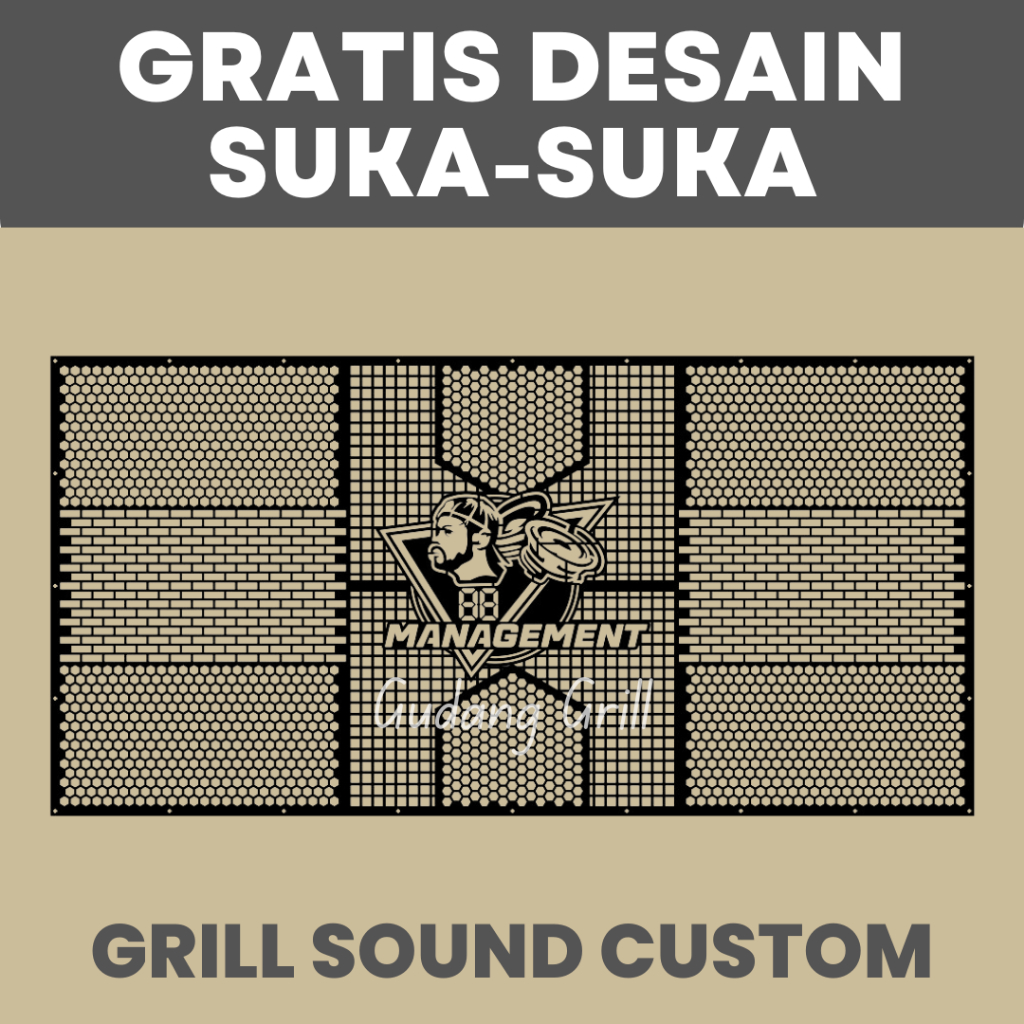 GUDANG GRILL - Grill sound Ram Besi Speaker Ecer