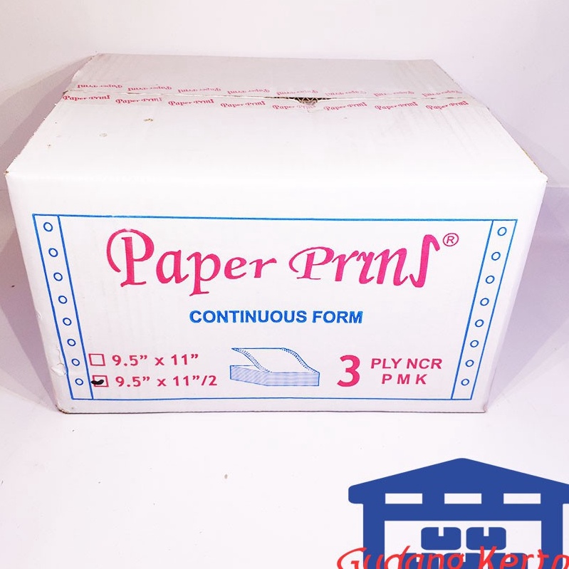 

KODE K7AHU CONTINUOUS FORM 912 X 112 3PLY PAPERPRYNS BAGI 2