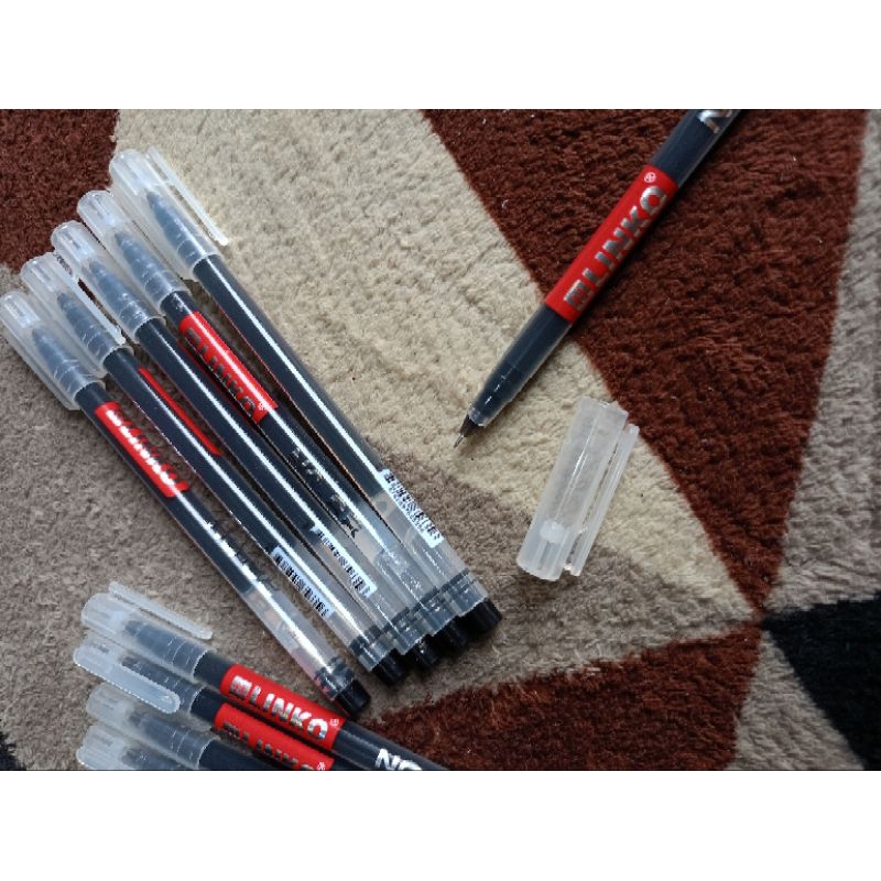 

Pen Gel / Pulpen Gel Hitam Linko NG88 0.4 mm Tutup