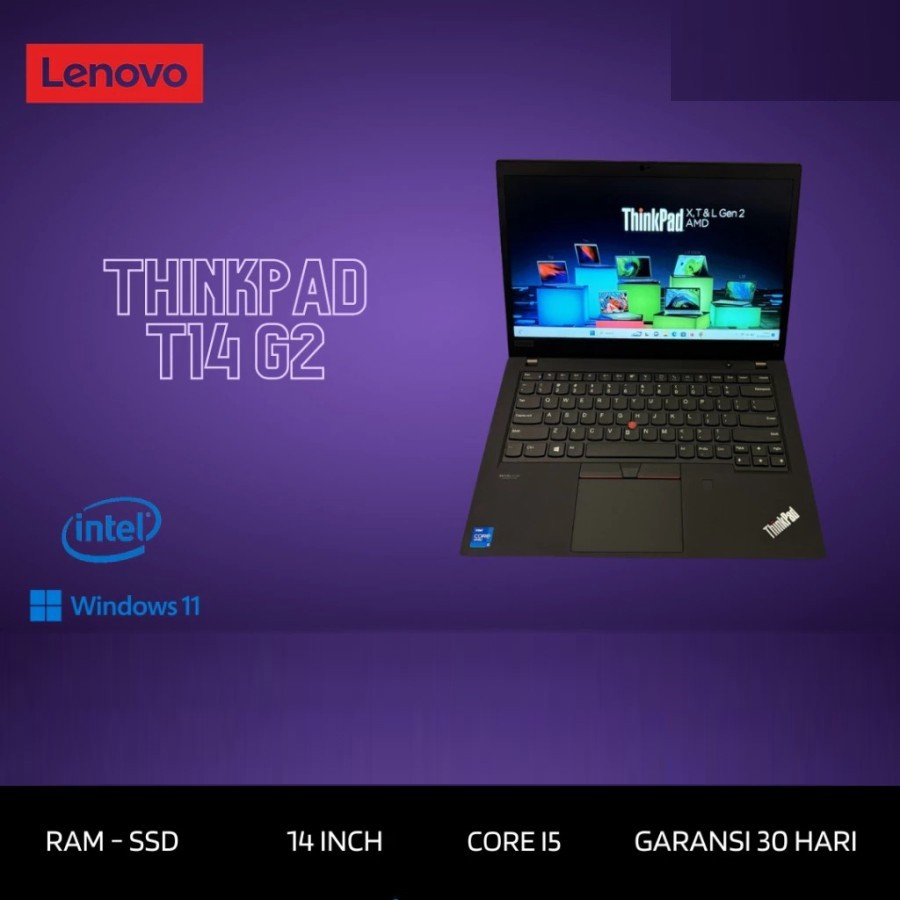 Laptop Lenovo Thinkpad T14 G2 Core i5 Gen11 FHD IPS