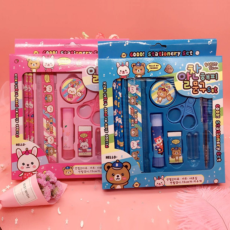 

RM017 Alat Tulis Anak Karakter Set 8in Pensil Sekolah Lucu