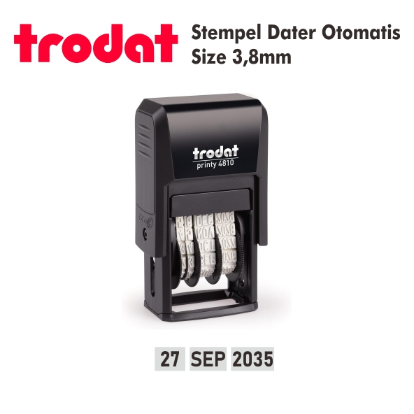 

Trodat 4810 Stempel Tanggal Otomatis / Dater Otomatis / Stempel Trodat