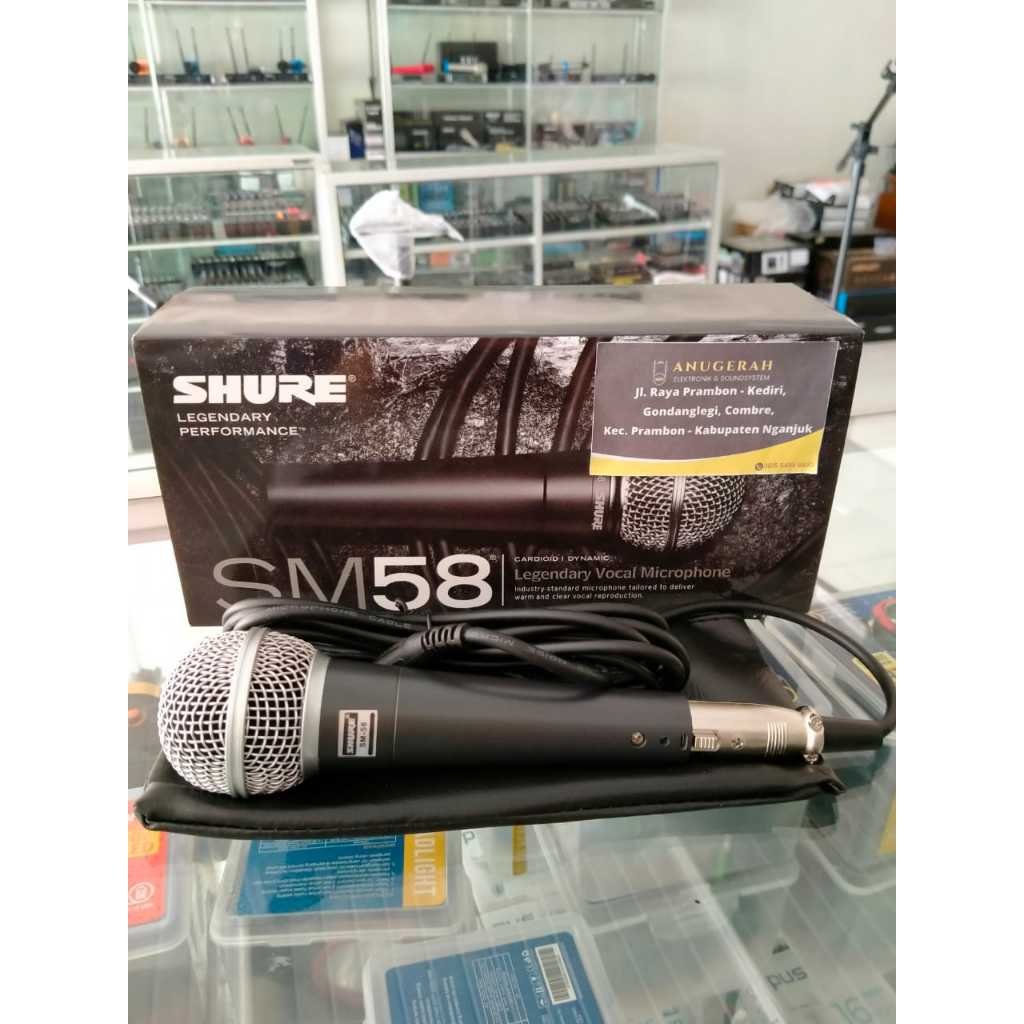 MIC KABEL SHURE SM 58 / SM58