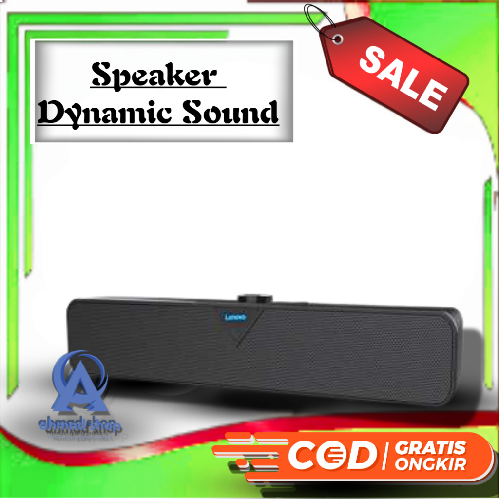 Lenovo Lecoo Soundbar Active Speaker Dynamic Sound 6W Versi Bluetooth