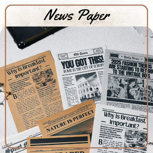 

[10 LEMBAR] Vintage News Paper / kertas koran / koran vintage / koran jurnal