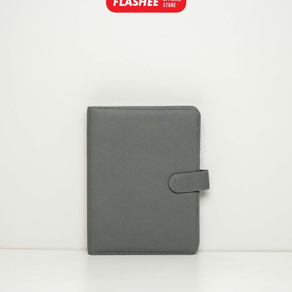 

KODE PLHJU Flashee Binder Polos Warna Abu Ukuran B5 Ring 26 Eksklusif Organizer Berkualitas Termurah