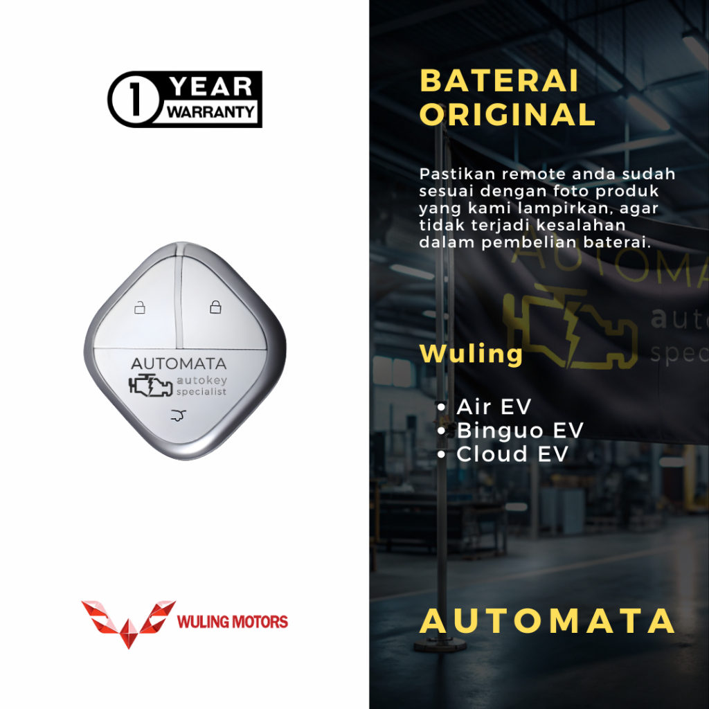 Baterai Remote Wuling Air EV Original Panasonic