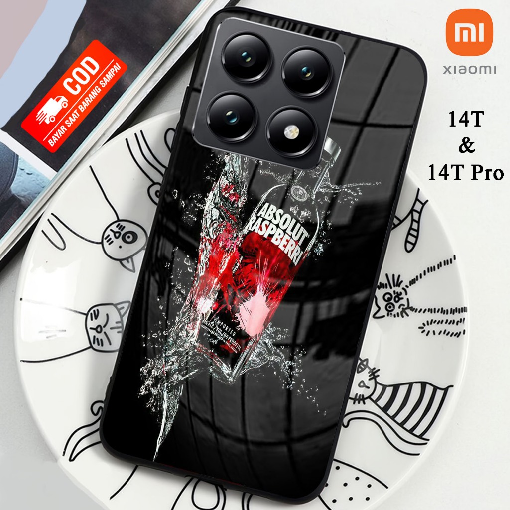 Softcase Kaca XIAOMI 14T & XIAOMI 14T PRO  - Case Handphone XIAOMI 14T & XIAOMI 14T PRO [T98]