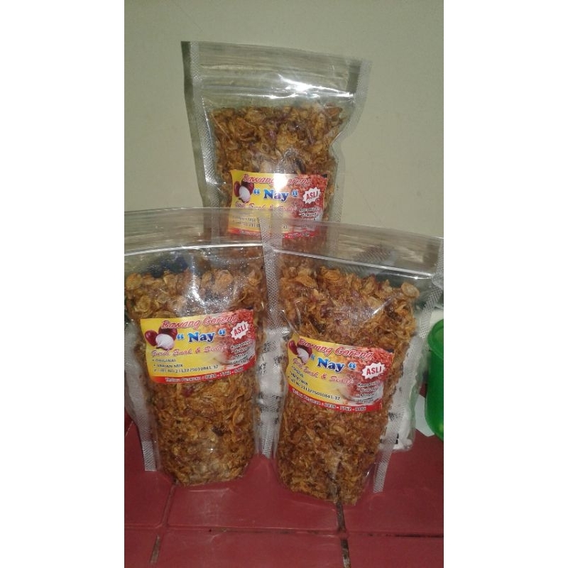 

Bawang Goreng Pedas Gurih 100gr
