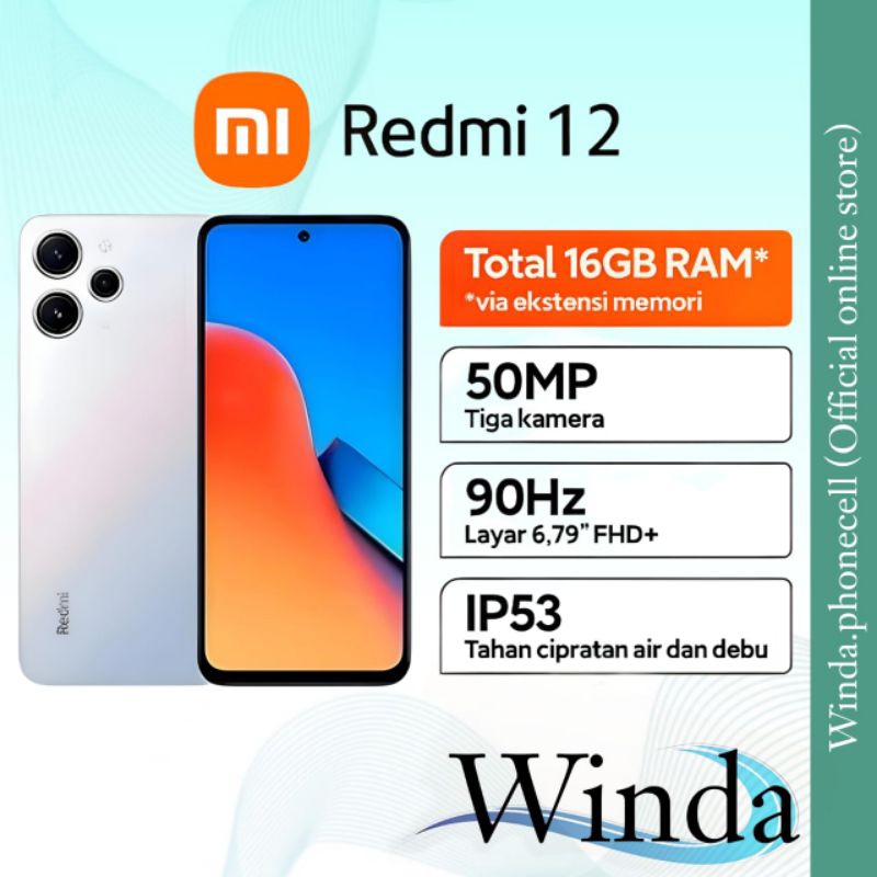Redmi 12 Ram 8/128