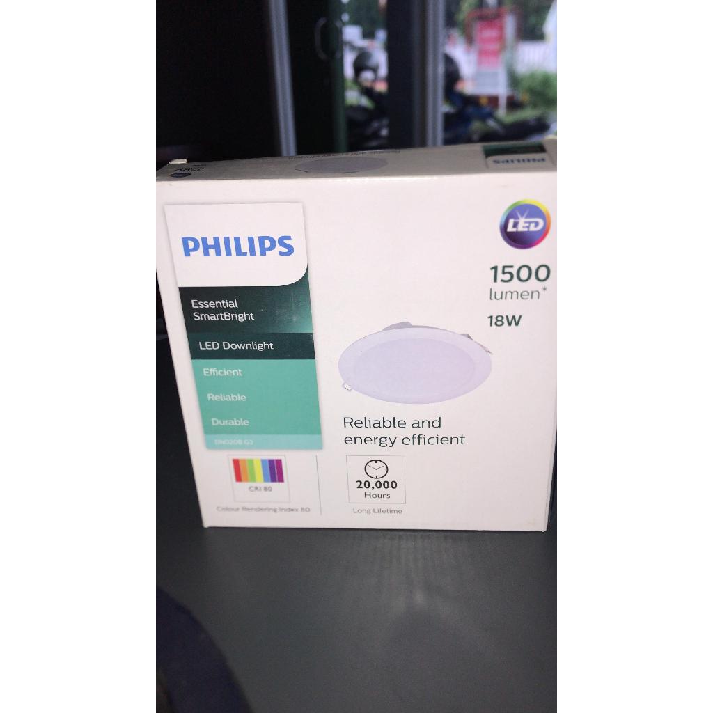 Lampu Downlight PHILIPS LED Essential DN020B G3 PUTIH 14 WATT / 18 WATT