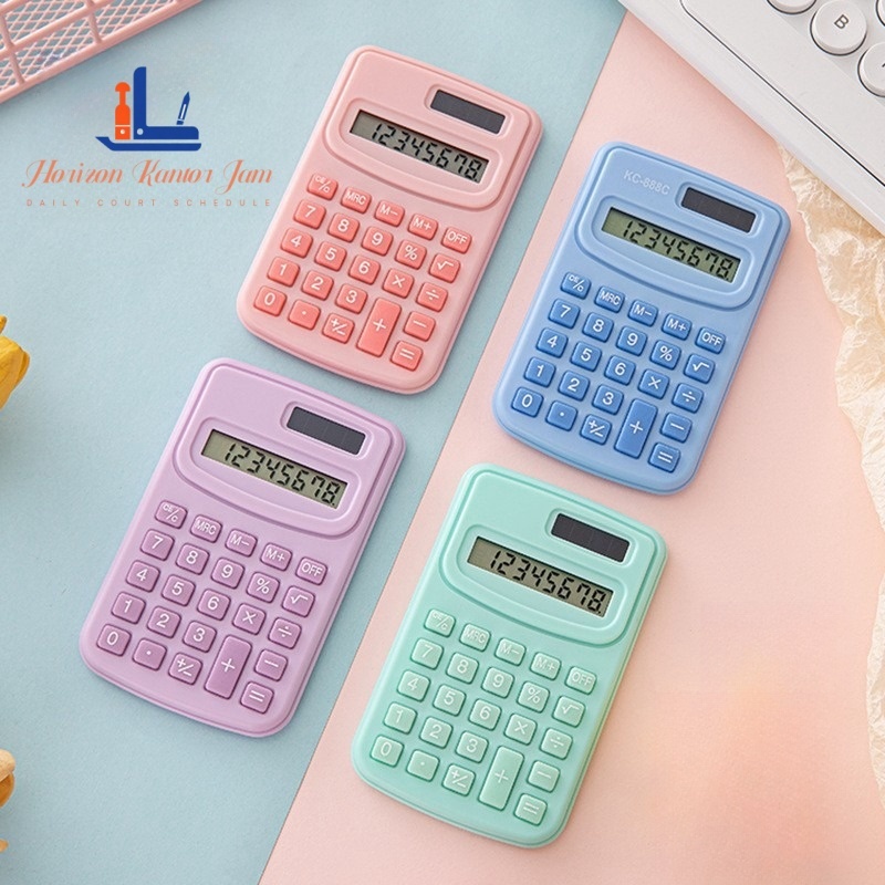 

Kalkulator Mini 8 Digit Kalkulator Mini Kreatif dan Portabel Kalkulator Kartun untuk Siswa SD Kalkulator 8 Digit untuk Kantor Belajar dan Ujian
