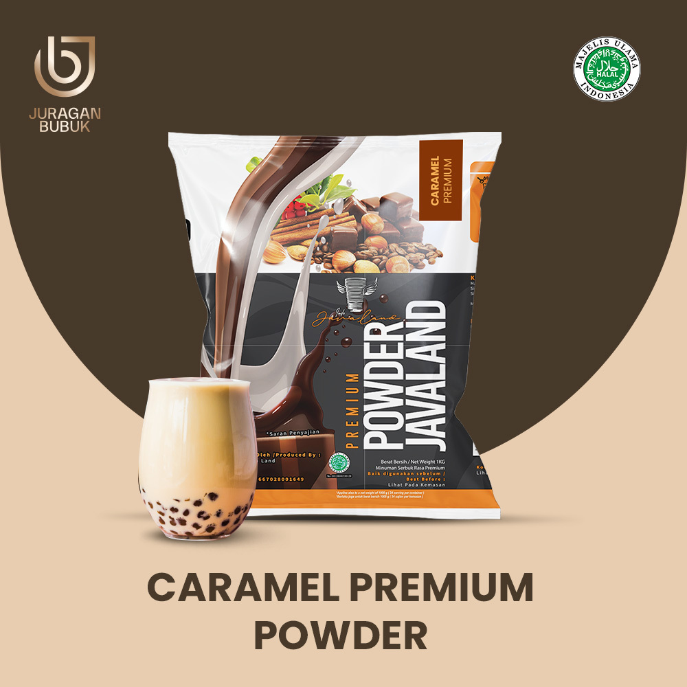 

PREMIUM Caramel Powder Drink Bubuk Minuman Rasa Caramel PREMIUM 1kg Javaland