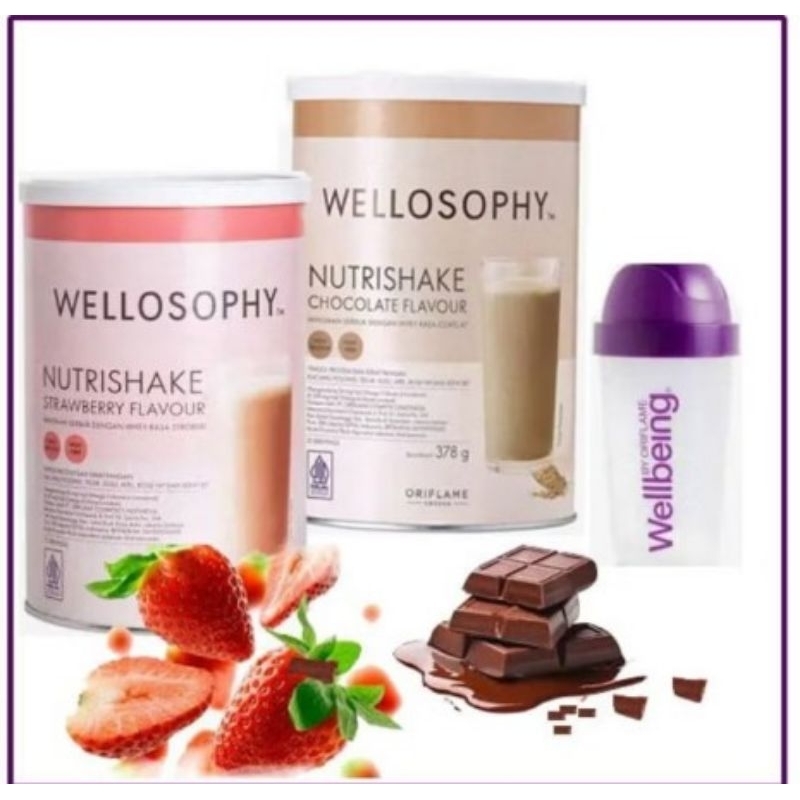 

Wellosophy Nutrishake Strawberry 378 grm 43942