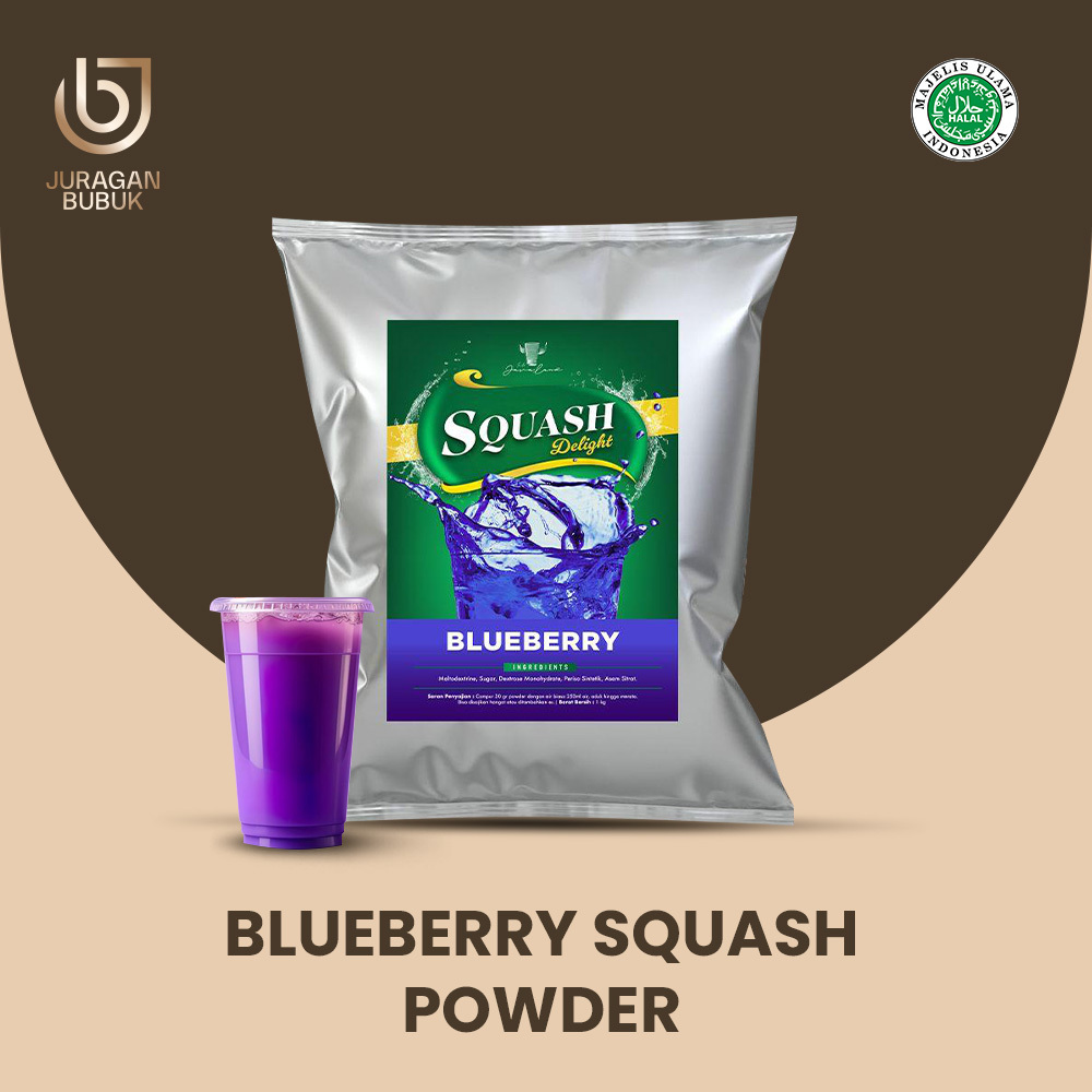 

Bubuk Minuman Squash Bluberry Javaland Kemasan 1 Kg