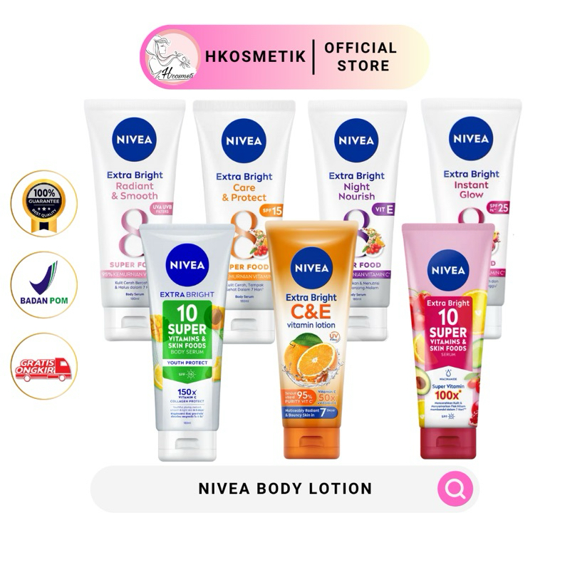 Nivea Body Lotion 180ml