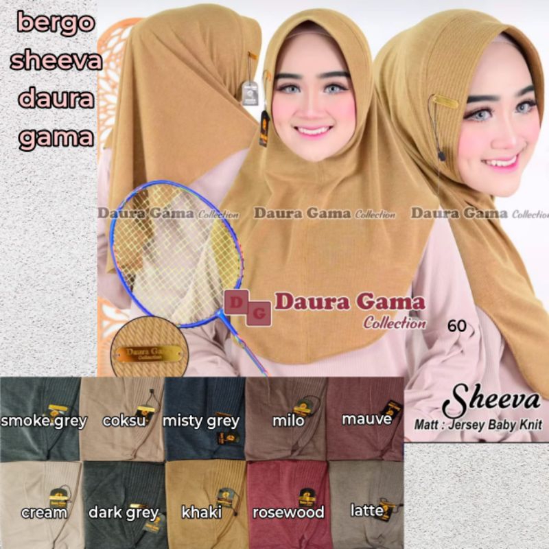 Bergo Sheeva by Daura Gama Collection| Bergo Knitt Polos| Sheeva Jersey Baby Knitt