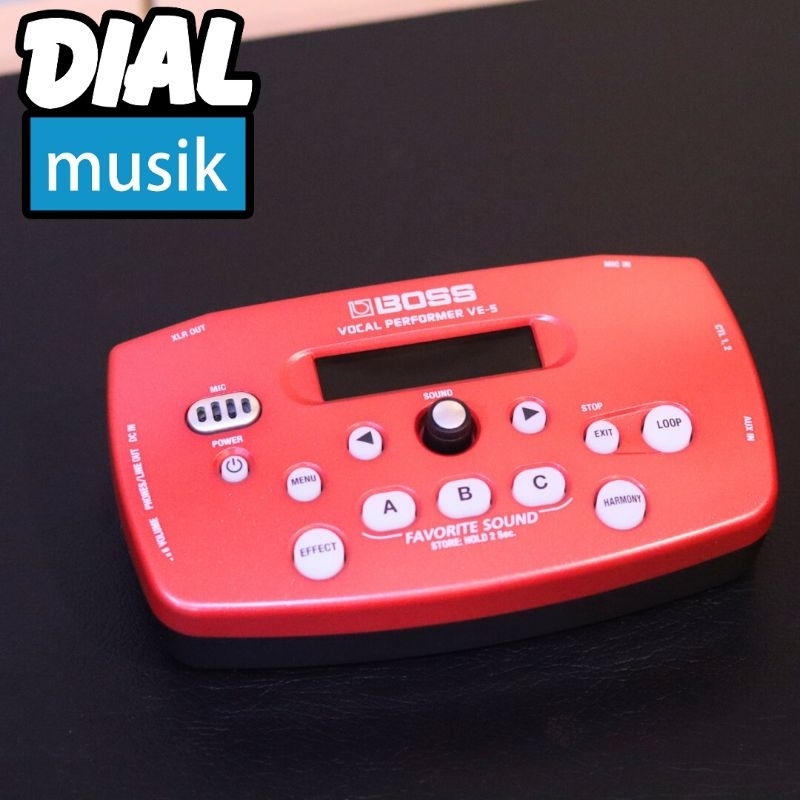 Boss VE-5 Effect Vocal - Pedal Effect Boss VE5 / Efek Vokal Boss VE 5