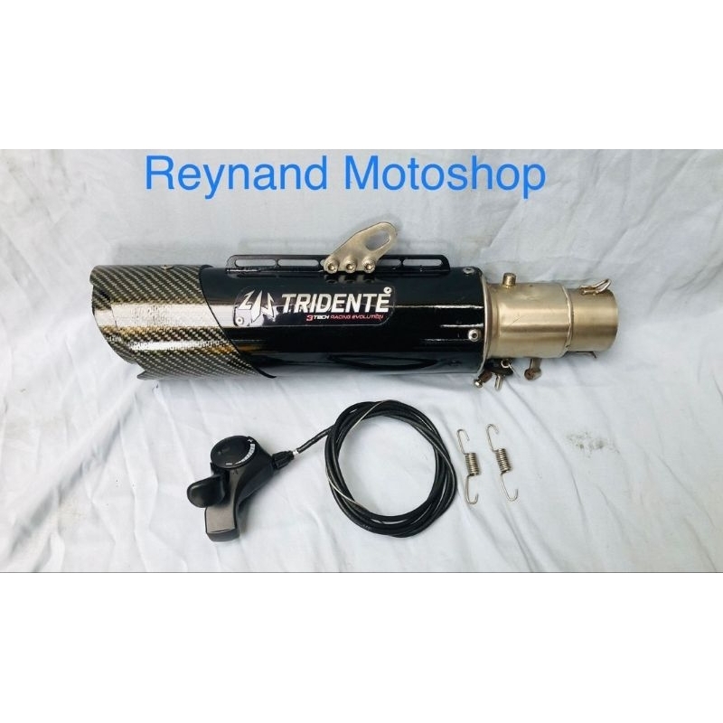 knalpot Tridente F20 raptor 3tech