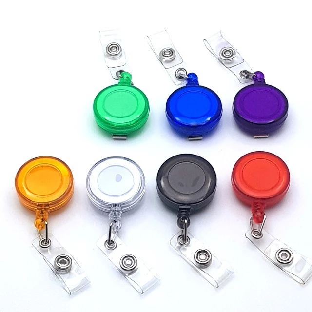 

V tec badge rail Transparan BR-322 - Yoyo Tali Id Card Gantungan ID CARD Transparan