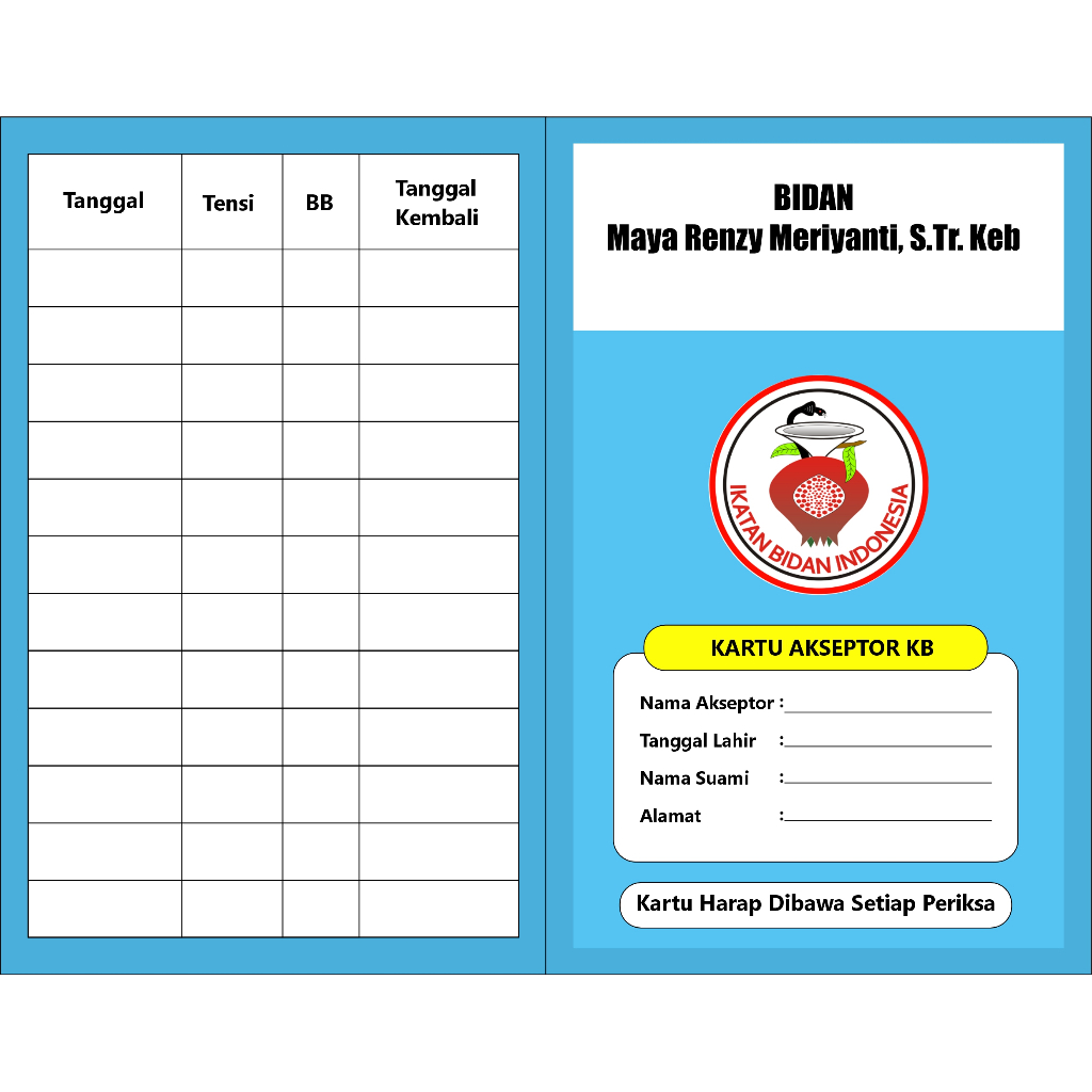 

Kartu Akseptor KB
