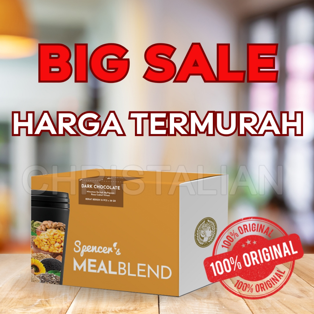 

TERMURAH Spencer's MealBlend - Complete Nutrition Meal Solusi Langsing 8