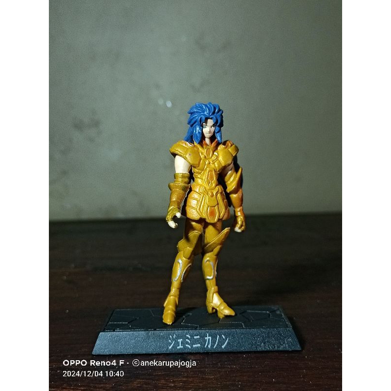action figure saint seiya gemini mini bandai