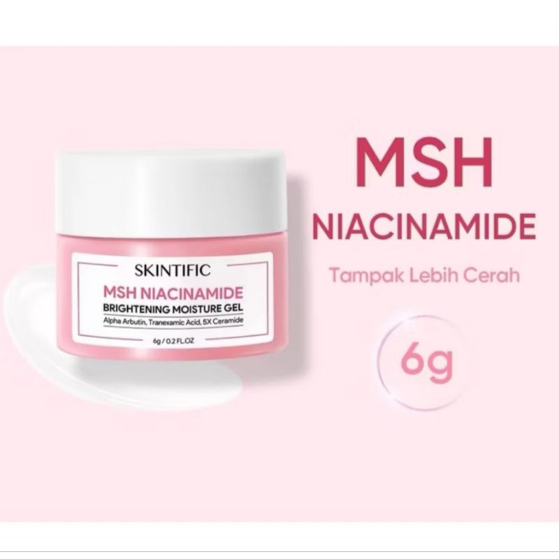 skintific moisturizer msh niaciamide 6 gram