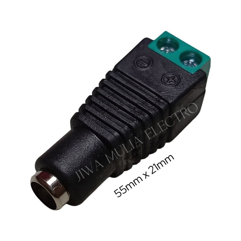 Soket Jack DC 12V Female Konektor DC 5.5