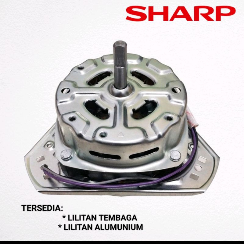 ALL TYPE SHARP Motor Dinamo Spin Pengering Mesin Cuci Sharp Super Aquamagic
