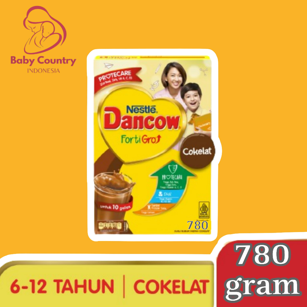 

DANCOW Fortigro Coklat Susu Bubuk Susu Anak 780gr / 390gr / 195gr