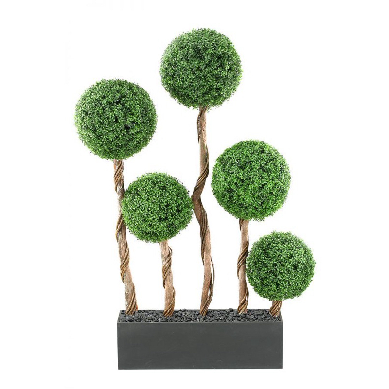 Pohon bonsay grassball bonsai partisi tanaman artificial penyekat ruangan