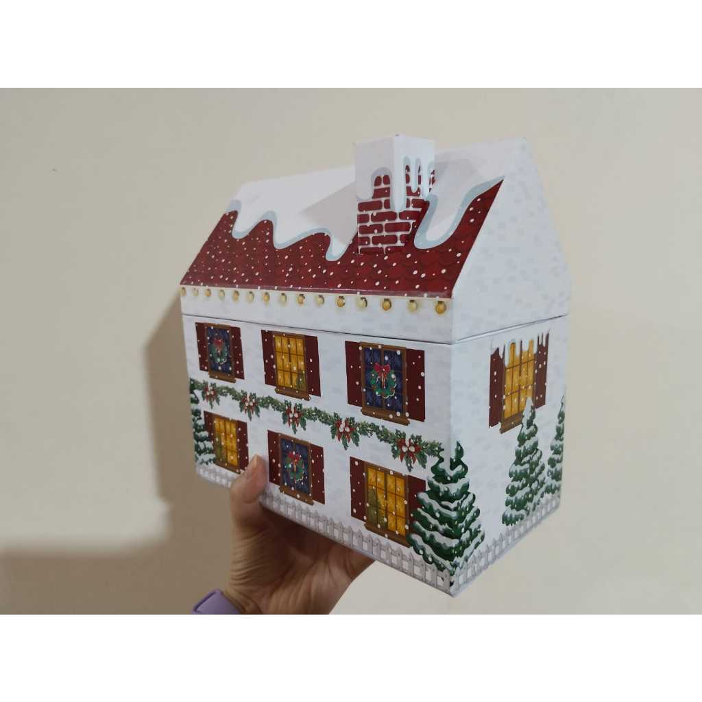 Hardbox Hampers Natal Christmas 4 Toples Kotak