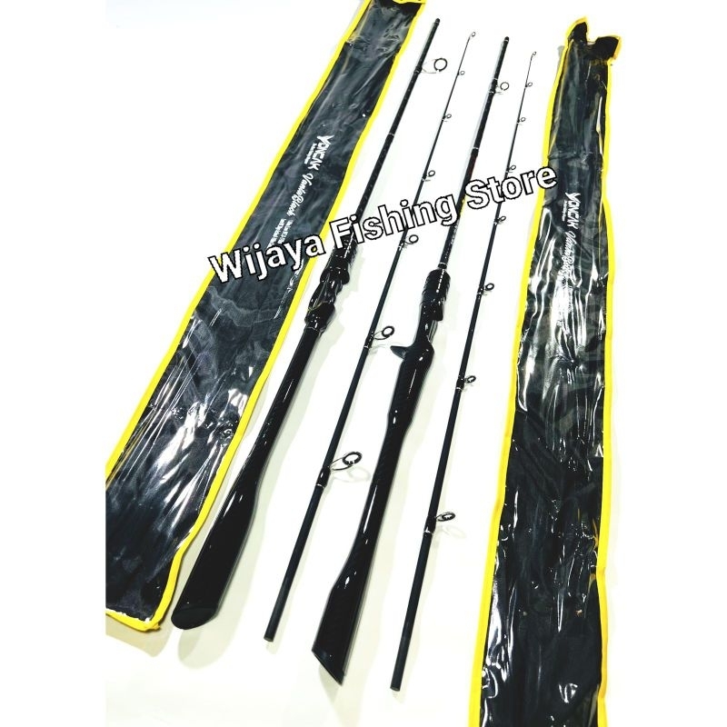 Joran Pancing Oncak Vanta Black BC SP 180 ATASAN SOLID CARBON