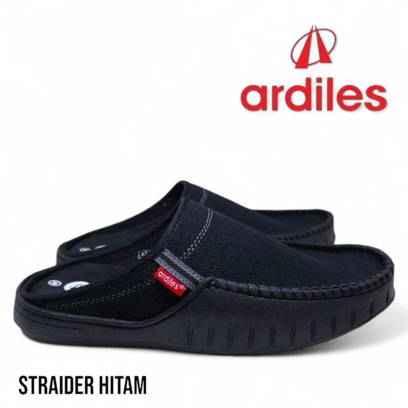 Sepatu slop Ardiles Slip On Hitam - Original Quality